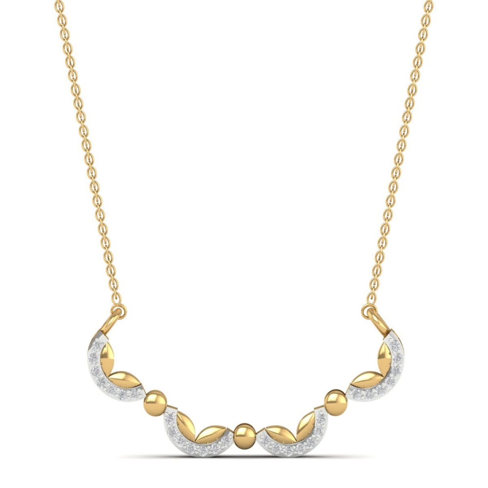 Aasha Diamond Chain Necklace