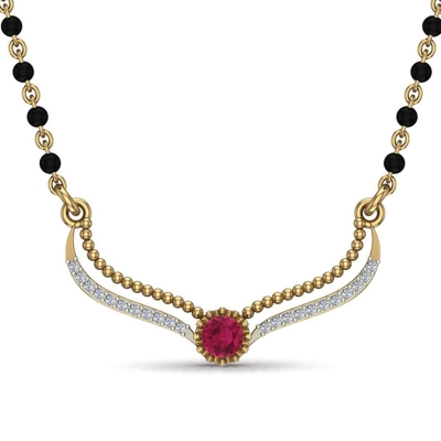 Aarohi Emerald Ratna Mangalsutra