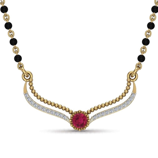 Aarohi Emerald Ratna Mangalsutra