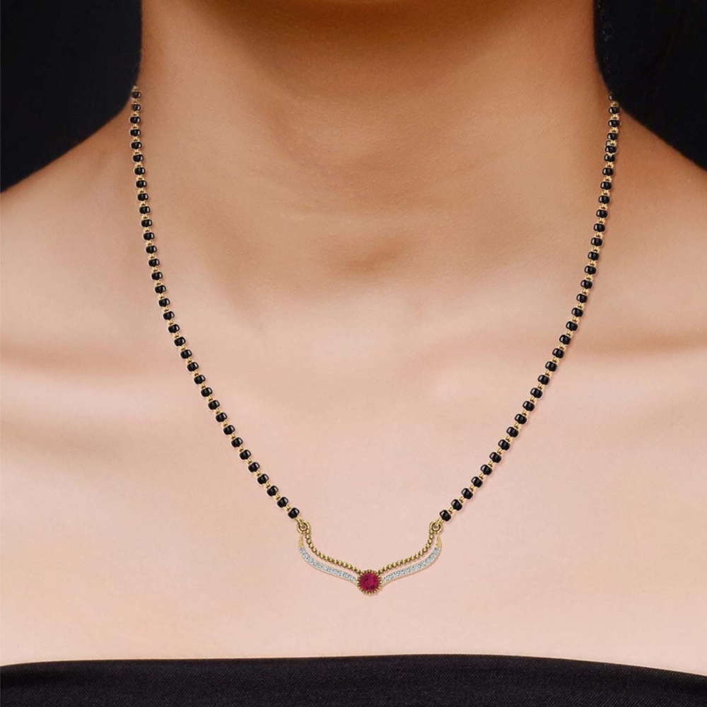 Aarohi Emerald Ratna Mangalsutra