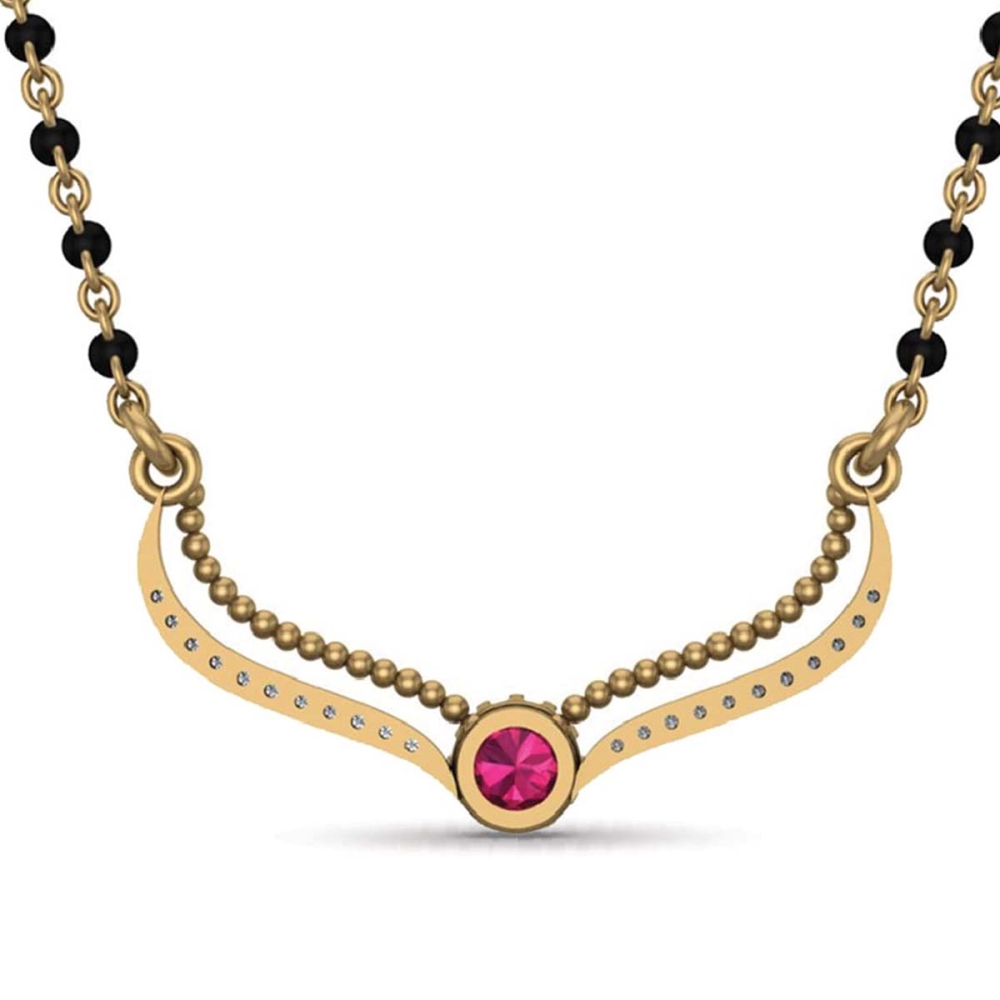 Aarohi Emerald Ratna Mangalsutra