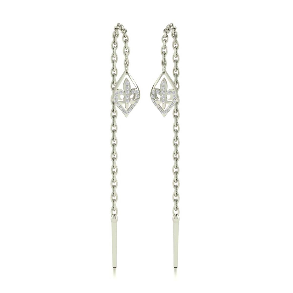 Aalia Sui Dhaga Diamond Earring