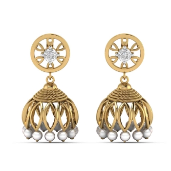 Kavita Gold Jhumka E&hellip;