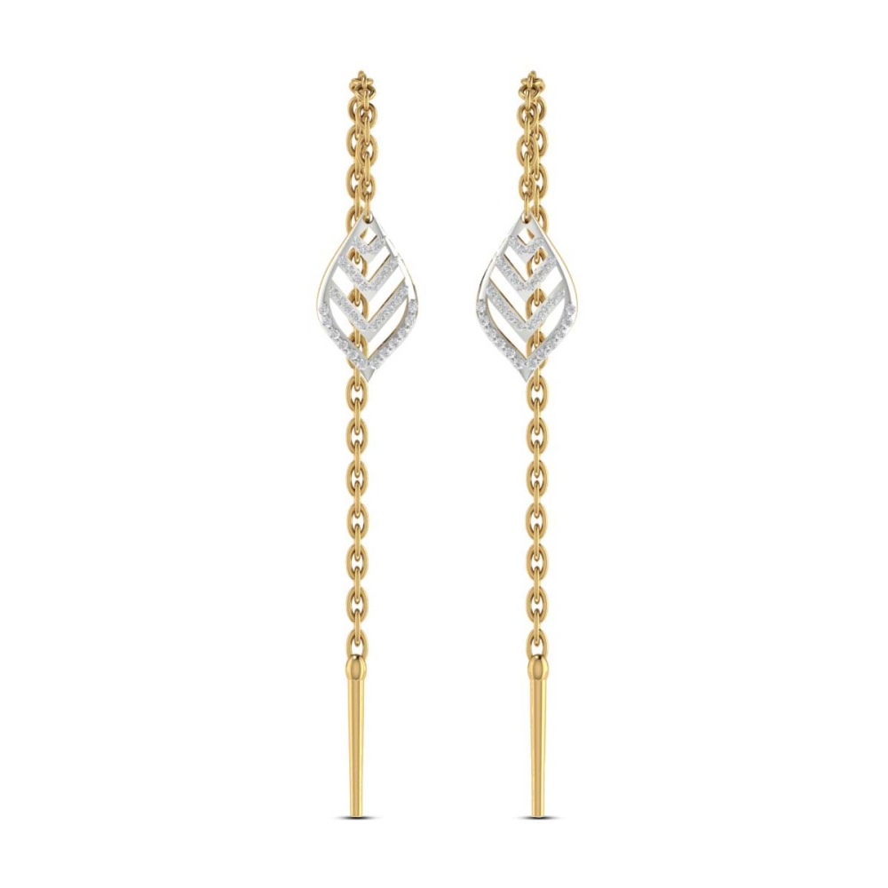 Anaya Sui Dhaga Diamond Earring