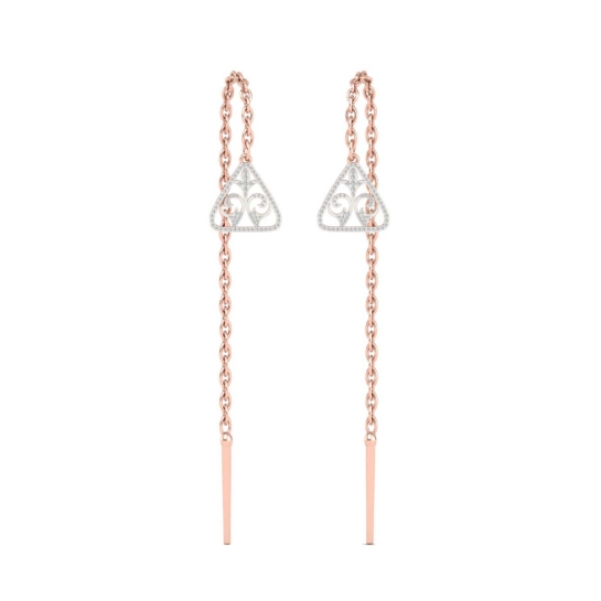 Emma Sui Dhaga Diamond Earring