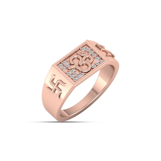 Sushant OM Diamond Ring