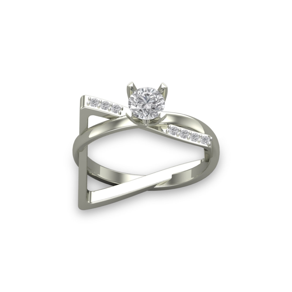 Meryem Simulated Diamond Ring