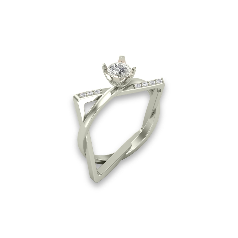 Meryem Simulated Diamond Ring