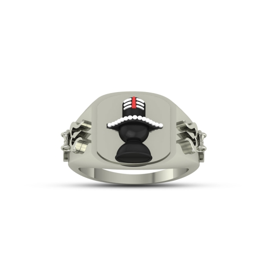 Shivling Gold Ring