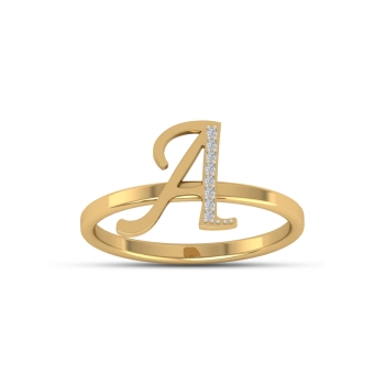 A Alphabet Gold And &hellip;