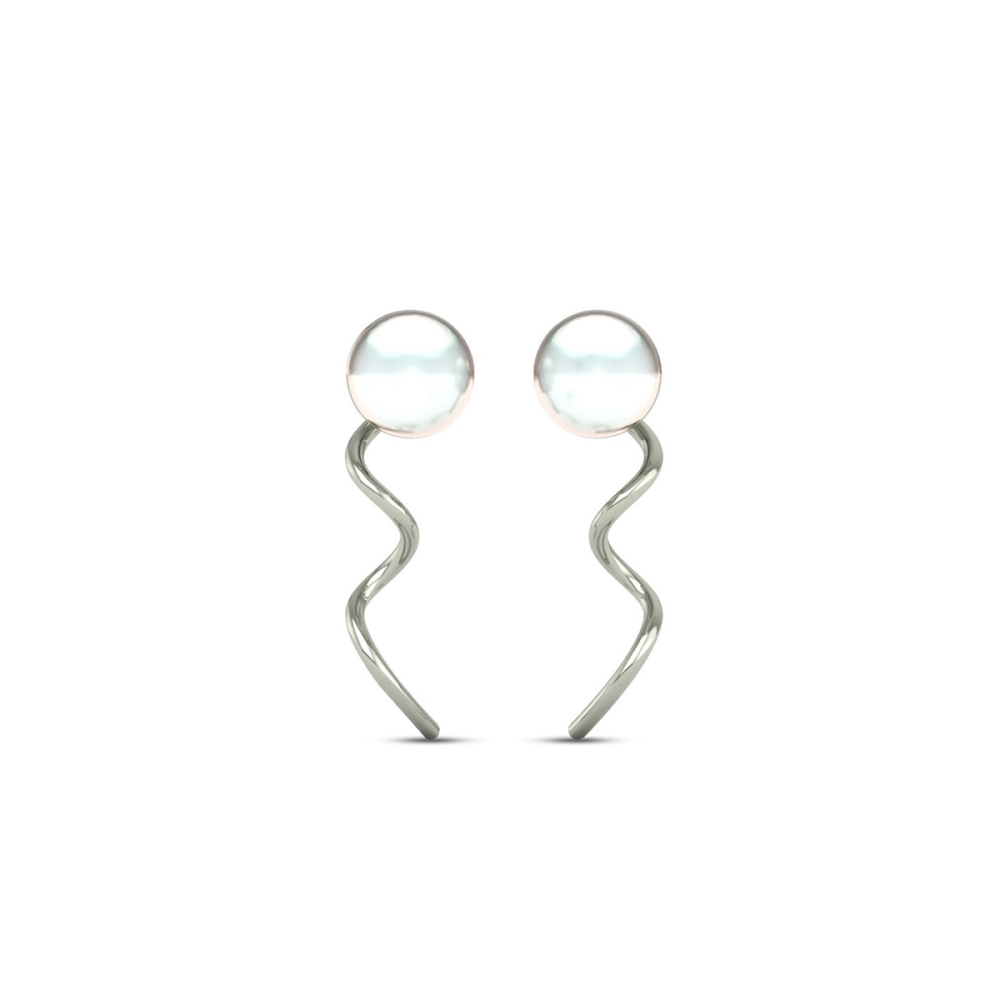 Jodha Pearl Drop Earring