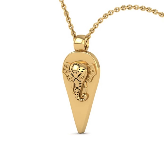 Ganesha Gold Thali Pendant
