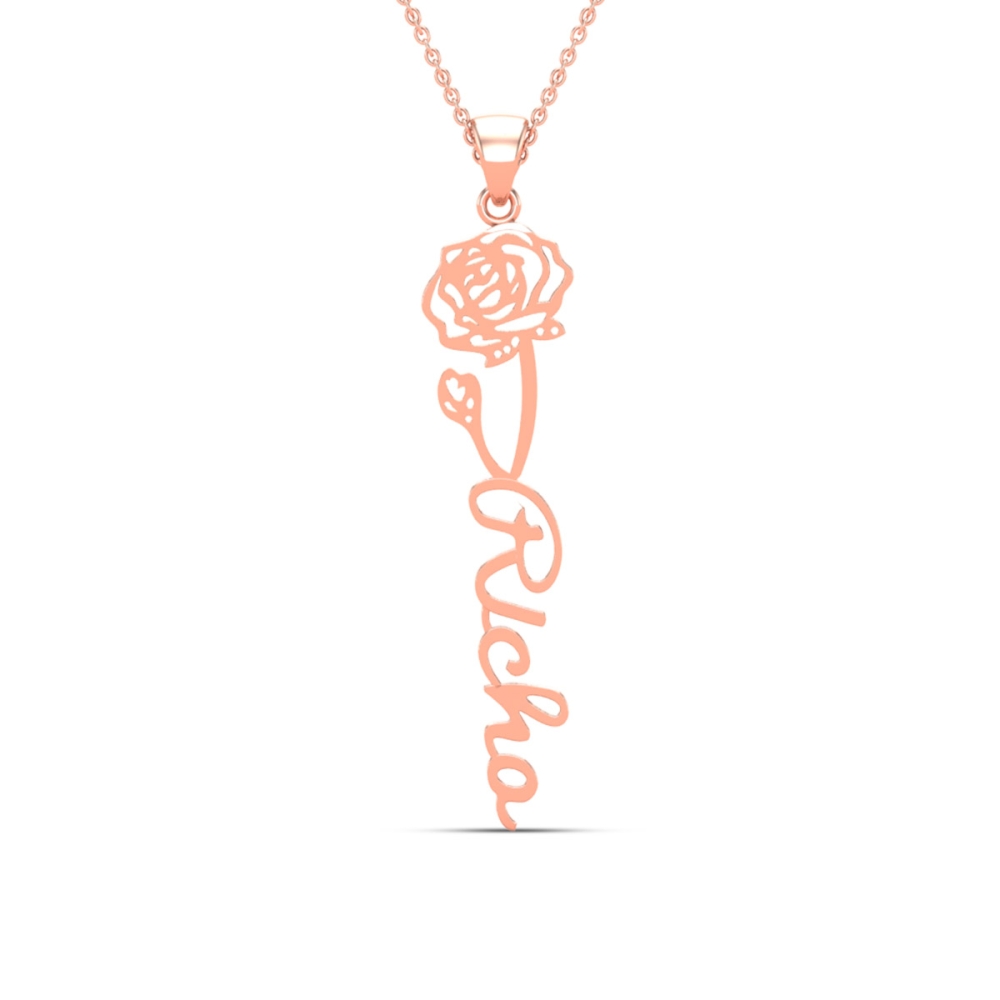 Richa Name Gold Pendant