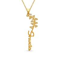Shweta Name Diamond Pendant Shweta Name Diamond Pendant