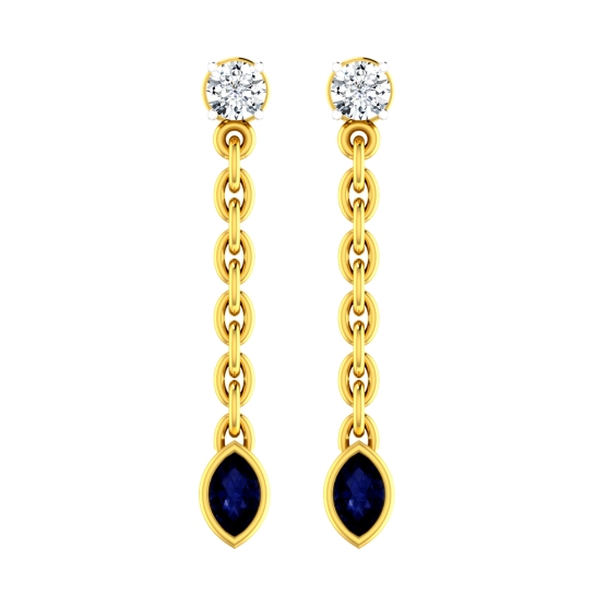 Bilva Diamond Earring