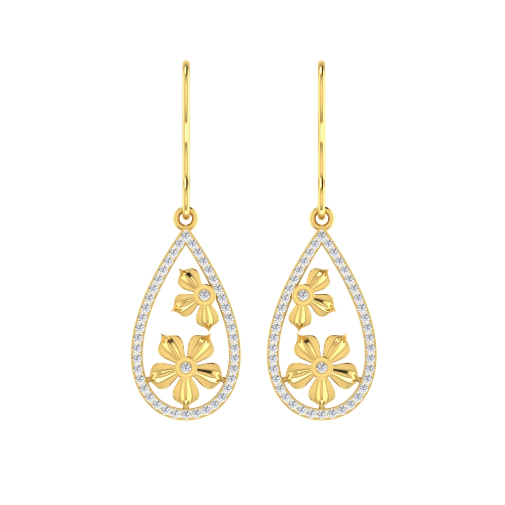 Bincy Diamond Earring
