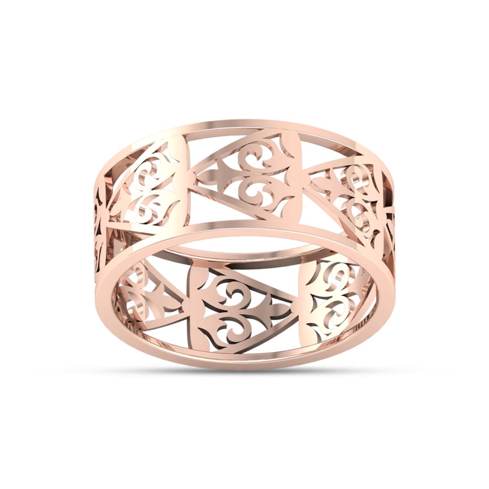 Rahima gold band ring 