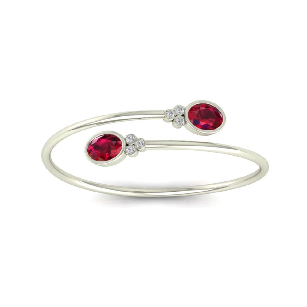 Minurma Stone And Diamond Ring
