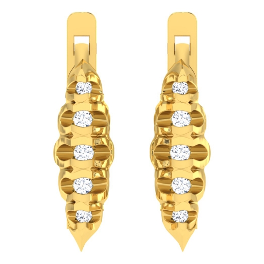 Hemkanta Gold Diamond Earrings 