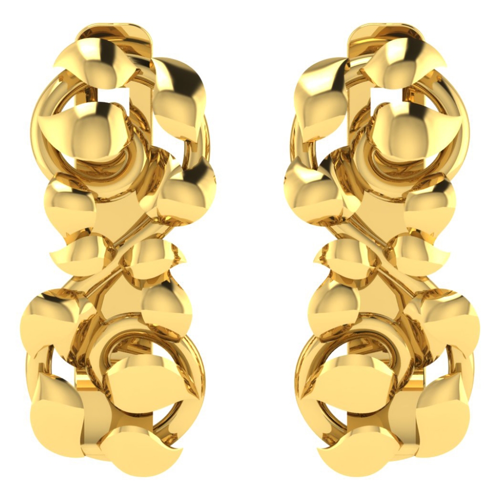 Neysa Gold Earrings 