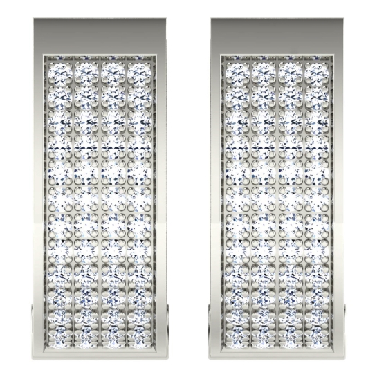 Kamna White Gold  Diamond Earrings 