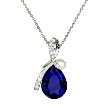 Amber Diamond Pendan&hellip;