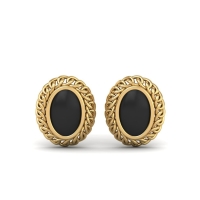 Dilruba Stud Gold Earrings Dilruba Stud Gold Earrings