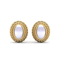 Rubadil Stud Gold Earrings Rubadil Stud Gold Earrings