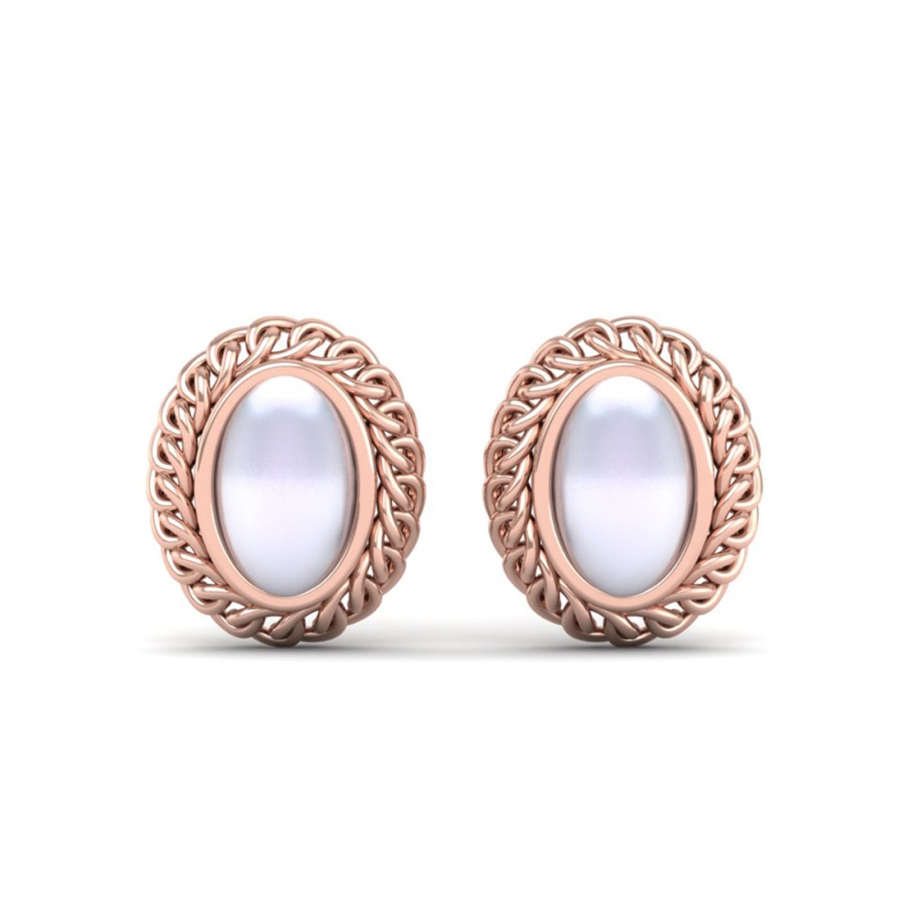 Rubadil Stud Gold Earrings 