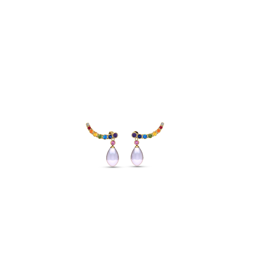 Veenie Diamond Earring