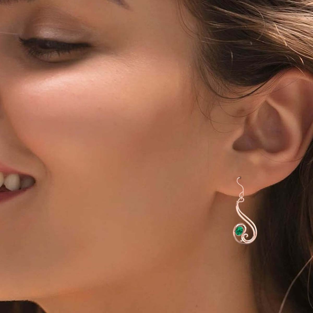 Shuruti Gold And Gemstone Earring