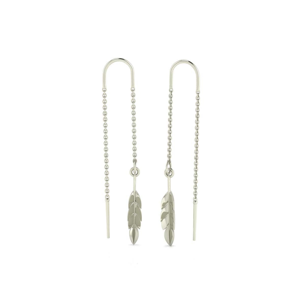 Nilimani Sui Dhaga Gold Earring