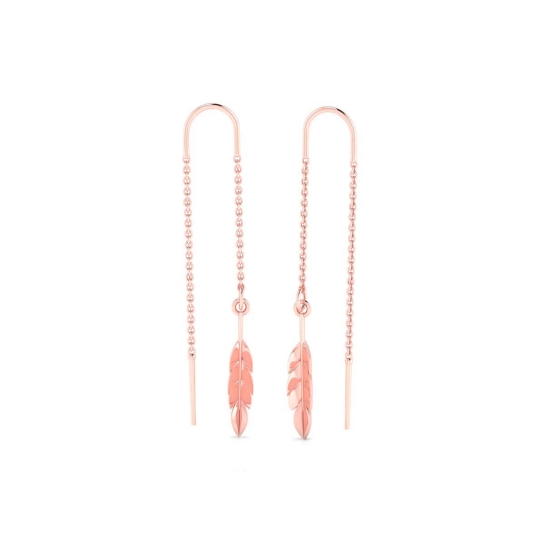 Nilimani Sui Dhaga Gold Earring