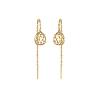 Shomish Sui Dhaga Gold Earring Shomish Sui Dhaga Gold Earring