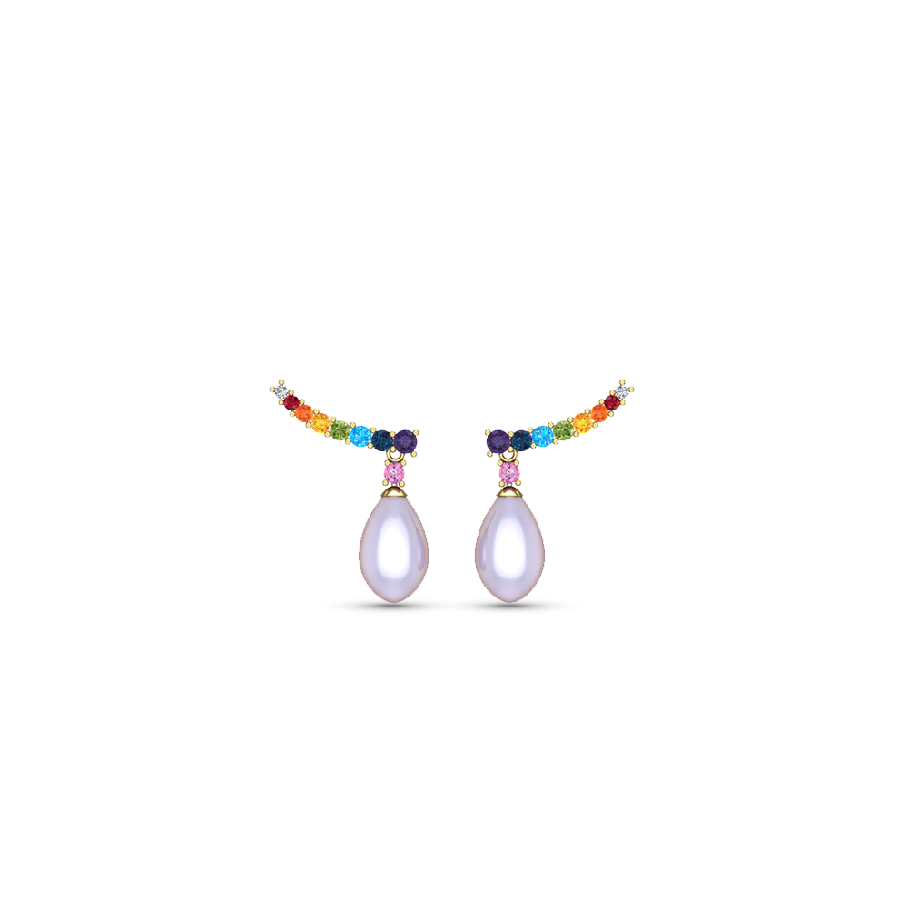 Aadhavi Gemstone Earring