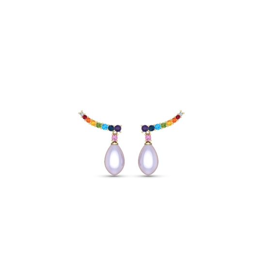 Aadhavi Gemstone Earring