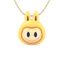 Labubu Gold Pendant