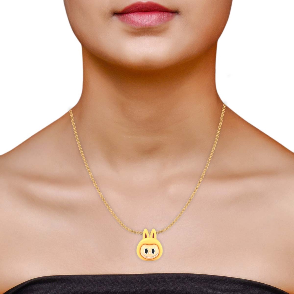 Labubu Gold Pendant