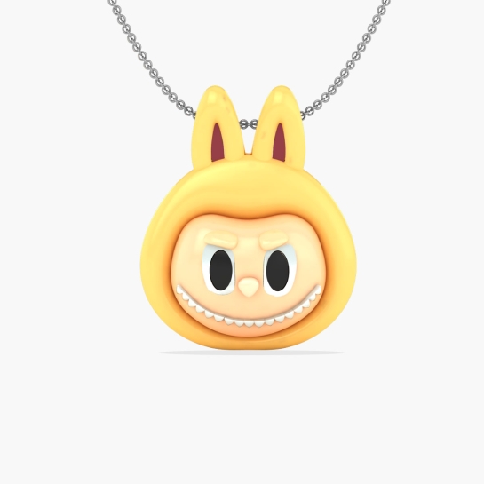 Labubu Gold Pendant