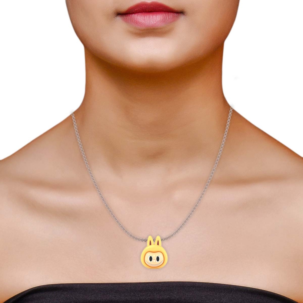 Labubu Gold Pendant