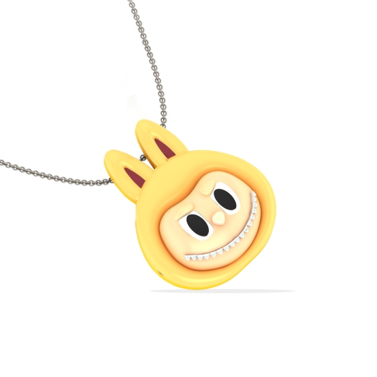 Labubu Gold Pendant