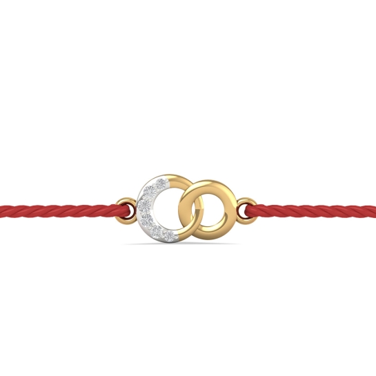 Riya Pendant Diamond Rakhi