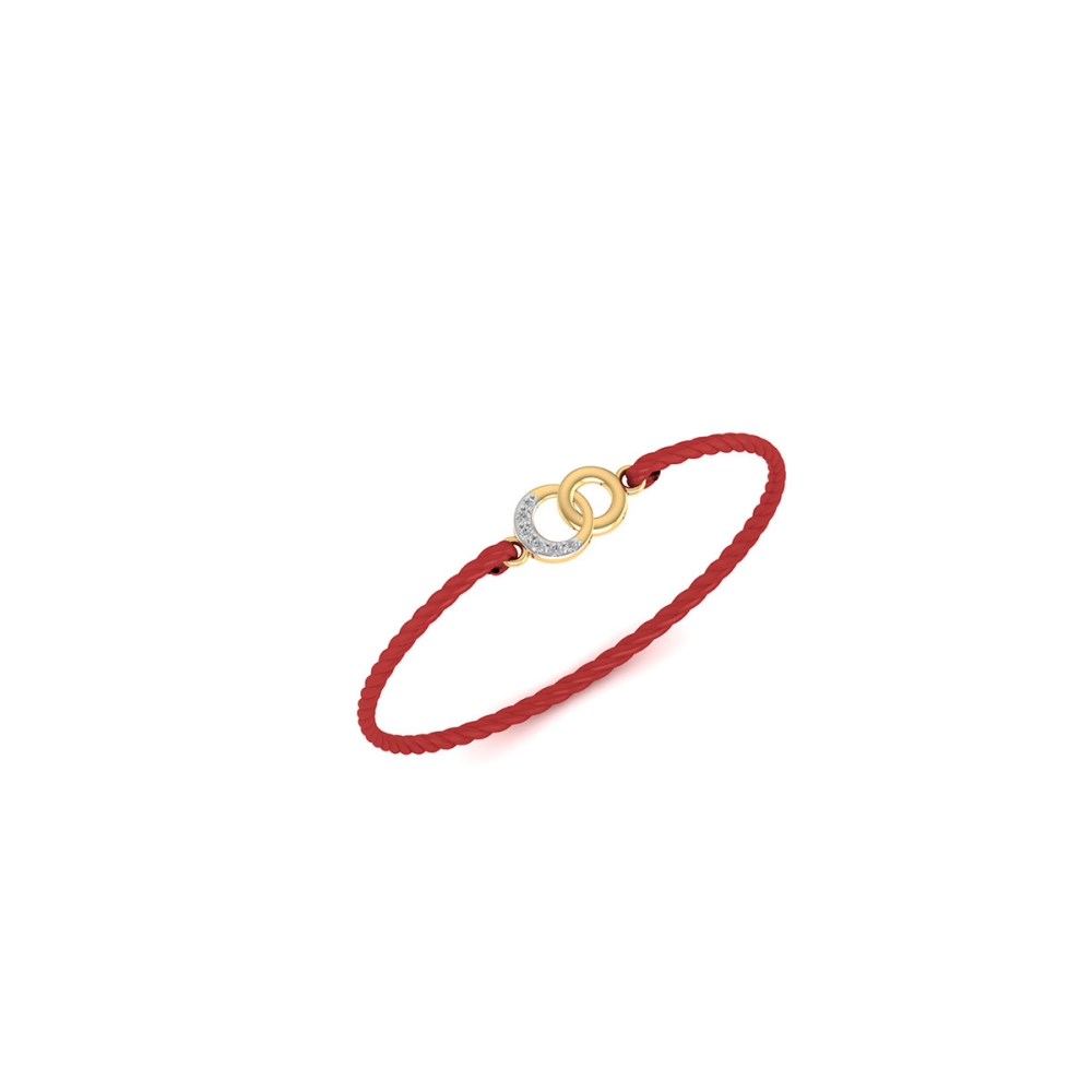 Riya Pendant Diamond Rakhi