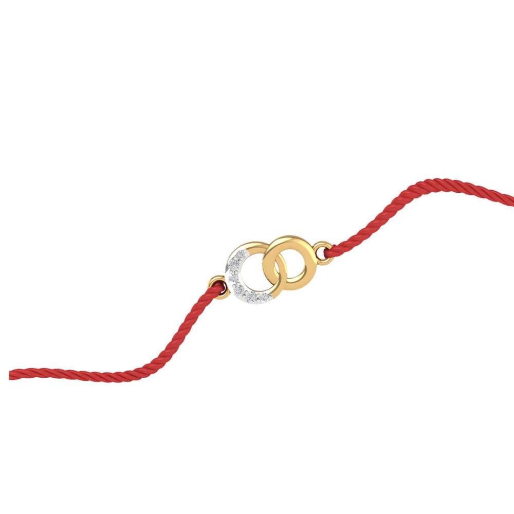 Riya Pendant Diamond Rakhi