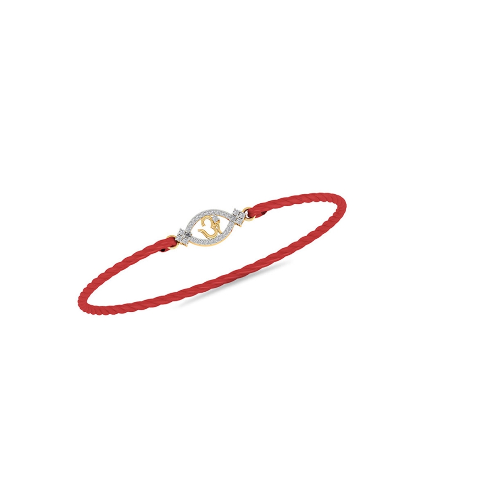 Om Diamond Rakhi 