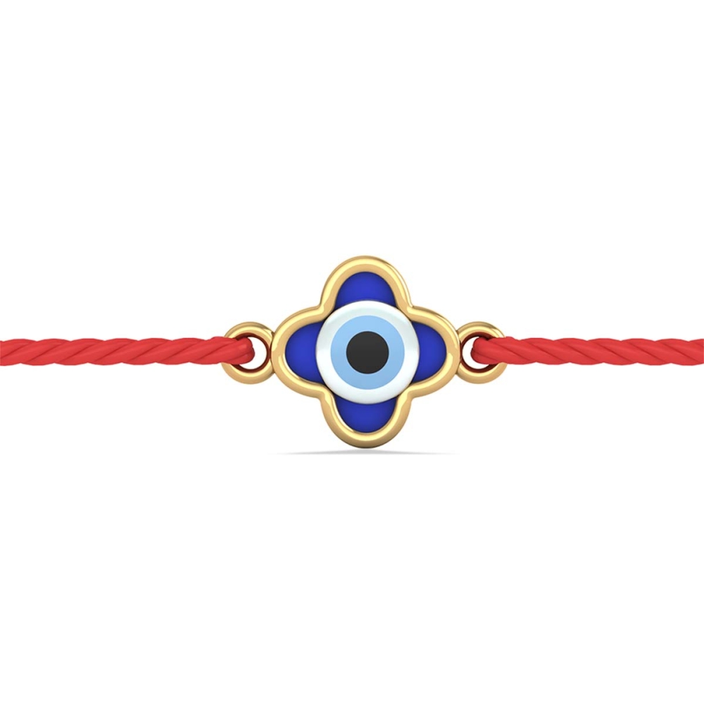 Blue Eye Charm Rakhi 