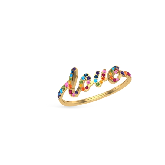 Love Gold Ring