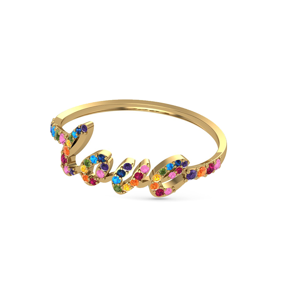 Love Gold Ring