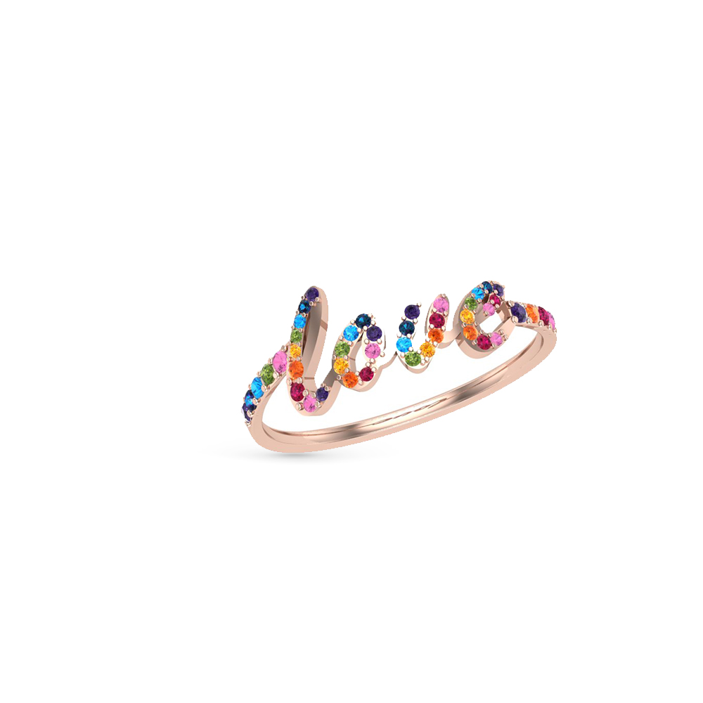 Love Gold Ring