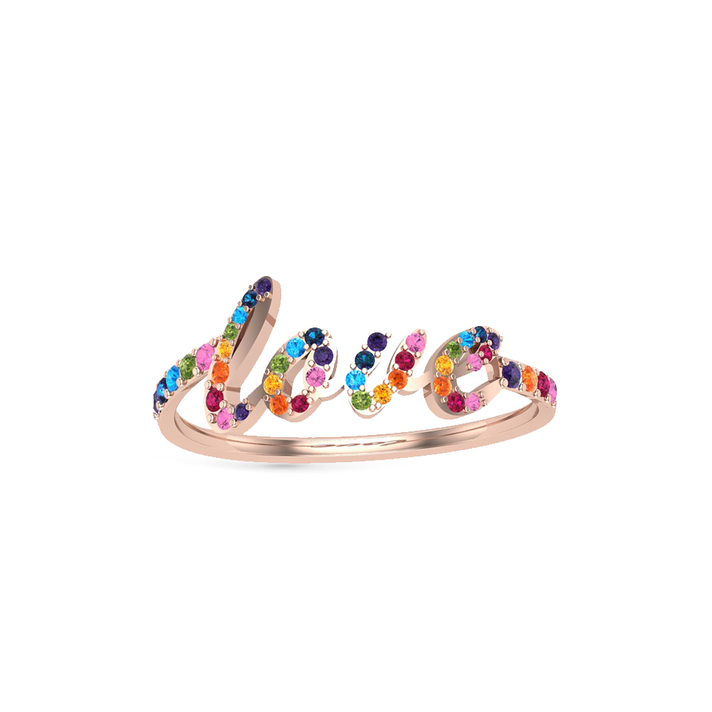 Love Gold Ring